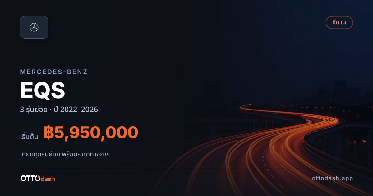 ราคา Mercedes-Benz EQS 450 ไทย