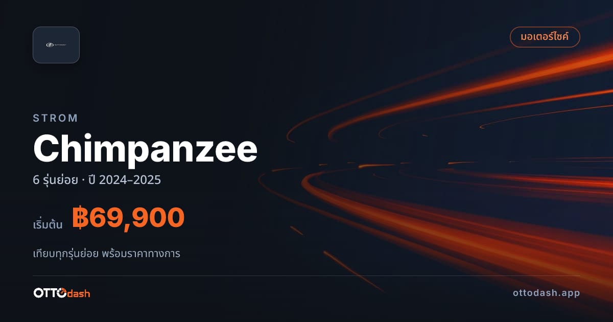 ราคา STROM Chimpanzee ไทย